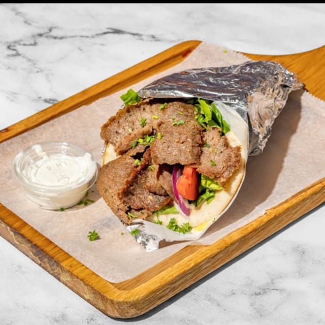 Gyro Lamb Wrap.