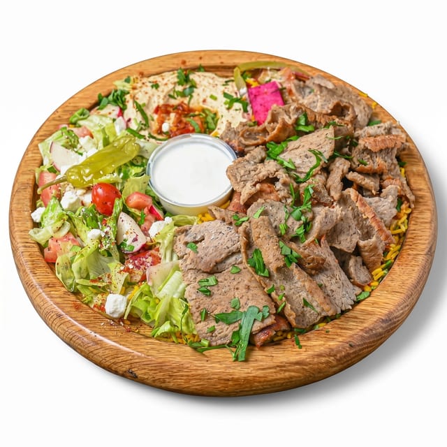 Gyro Platter.