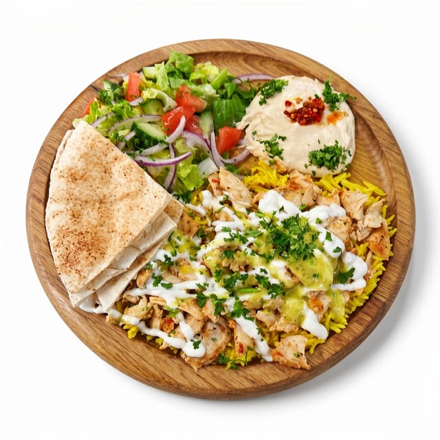 Chicken Shawarma Platter.
